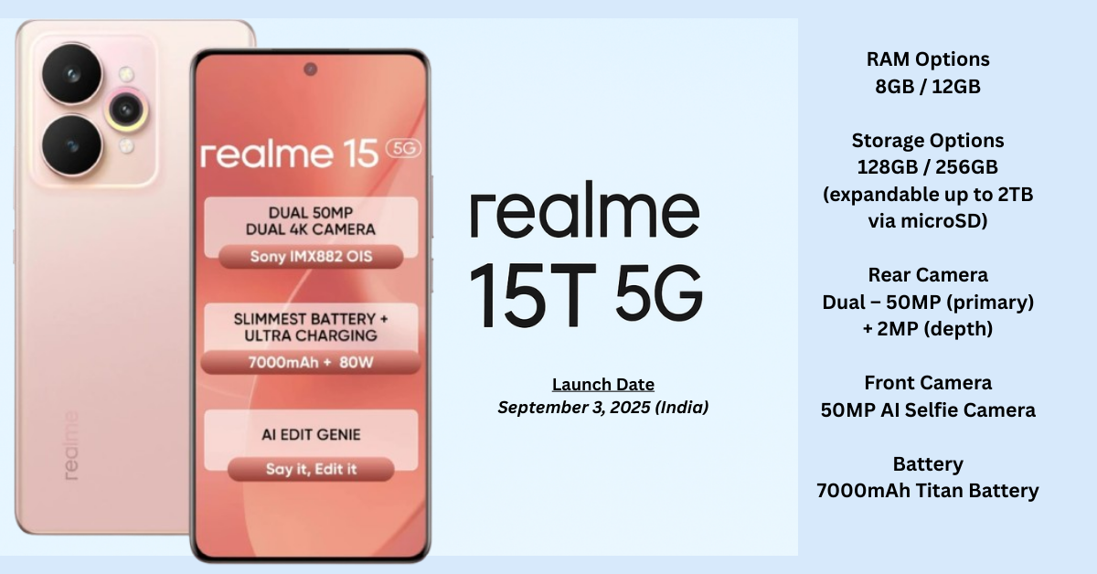 Realme 15T 5G 1